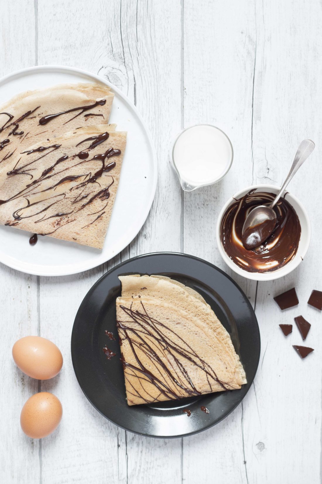 Crêpes épeautre lait d’amande