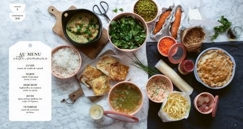 Mon atelier Batch Cooking Menus pour ma tribu